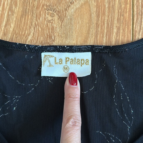 Vintage La Palapa Semi-Sheer Top - Picture 3 of 6